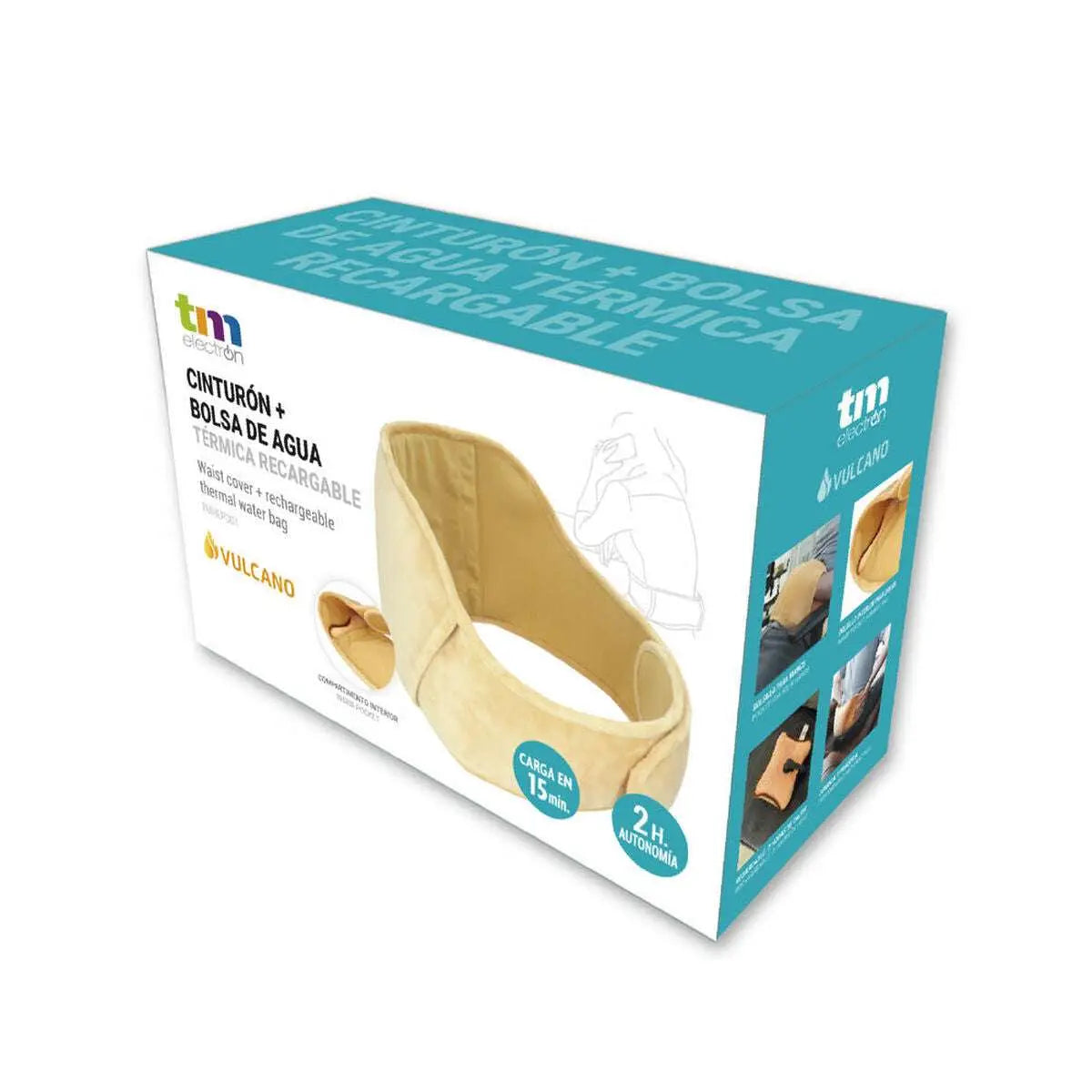 Coussin Bouillotte Rechargeable Ergonomique Avec Ceinture - Coussea