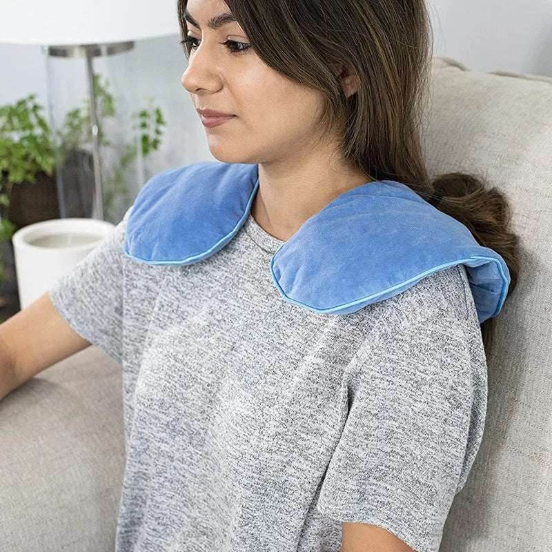 Coussin Graine De Lin Cervicale Chauffant - Coussea