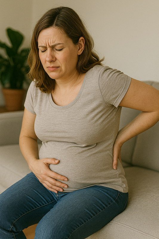 Gonflement du Ventre et Mal de Dos 