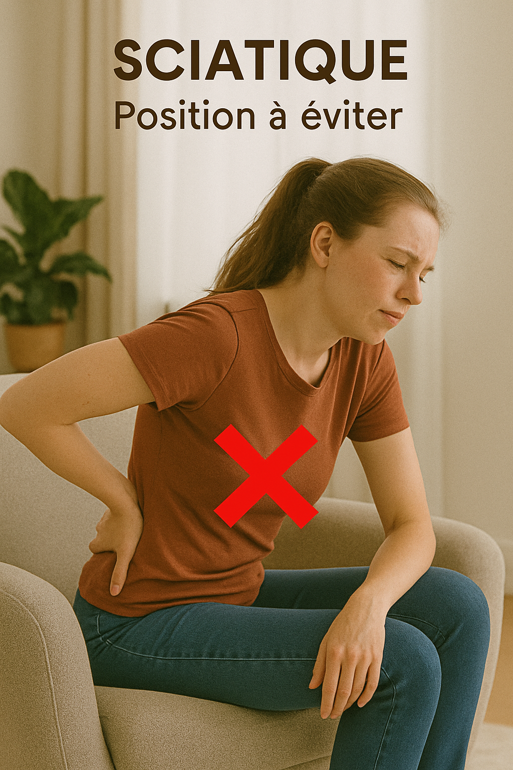 Sciatique : Positions à Éviter