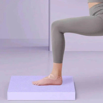 Coussin D'équilibre Fitness Carré Et Antidérapant - Coussea