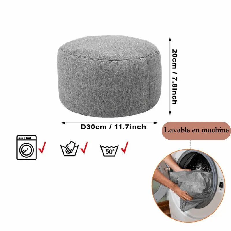 Petit Coussin Pouf - Coussea