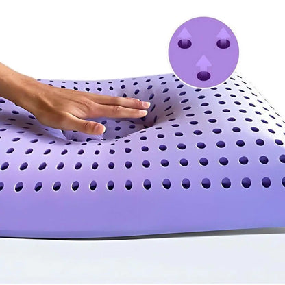 Oreiller Orthopédique Lavande - Coussea