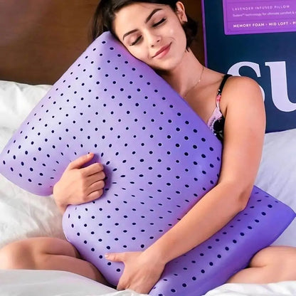 Oreiller Orthopédique Lavande - Coussea