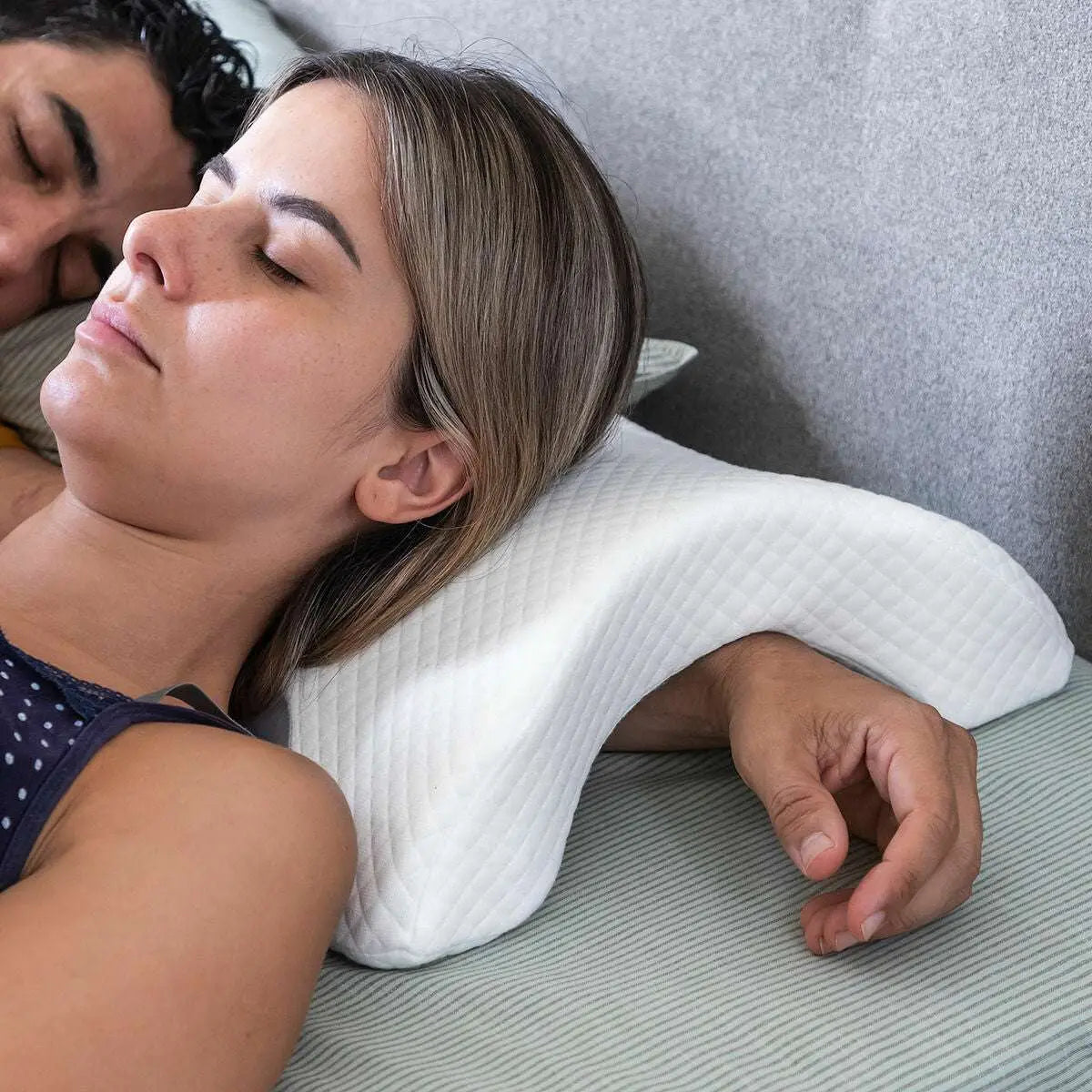 Coussin Cervical Viscoélastique Pour Couple - Coussea