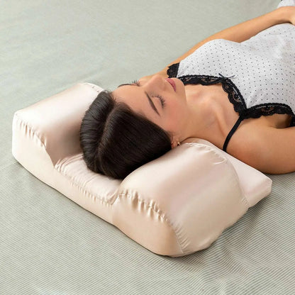 Coussin Cervical Anti-rides En Satin - Coussea