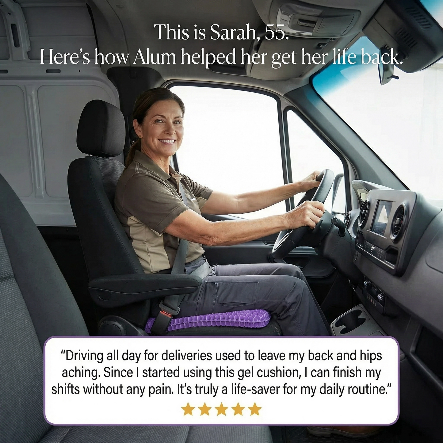 Coussin d'assise ErgoGel Coussea