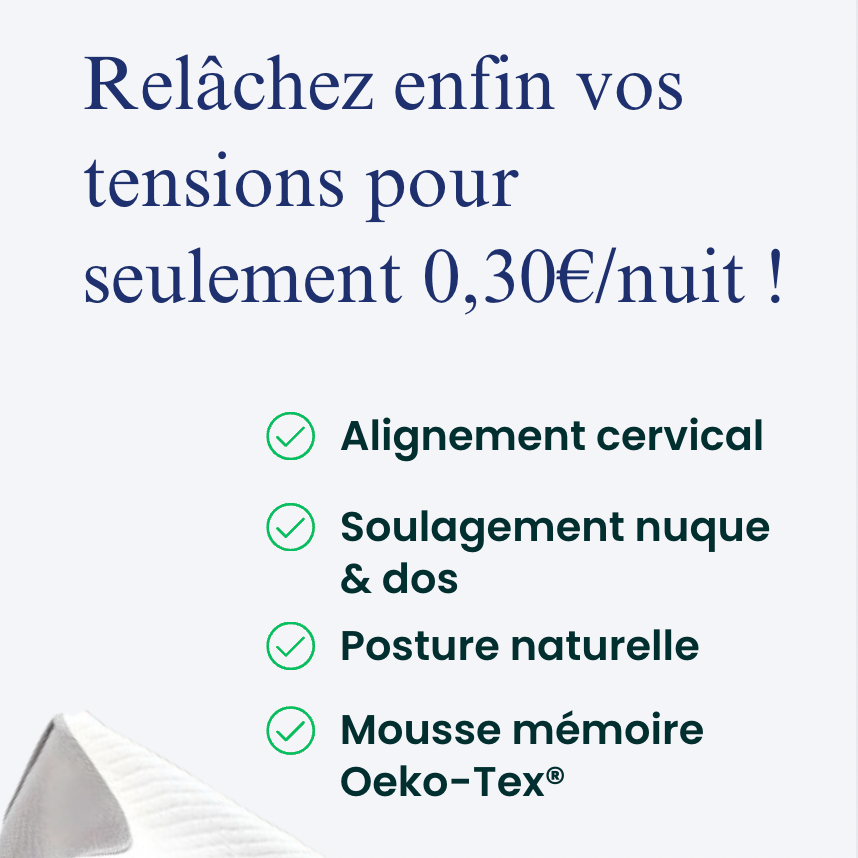 L'Oreiller Coussea Sommeil Pure Template SRN