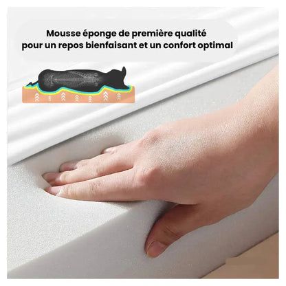 Lit En Mousse Orthopédique Pour Chien | Sérénité Royale - Coussea