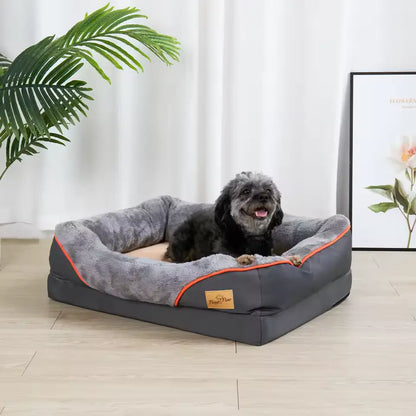 Lit En Mousse Orthopédique Pour Chien | Sérénité Royale - Coussea