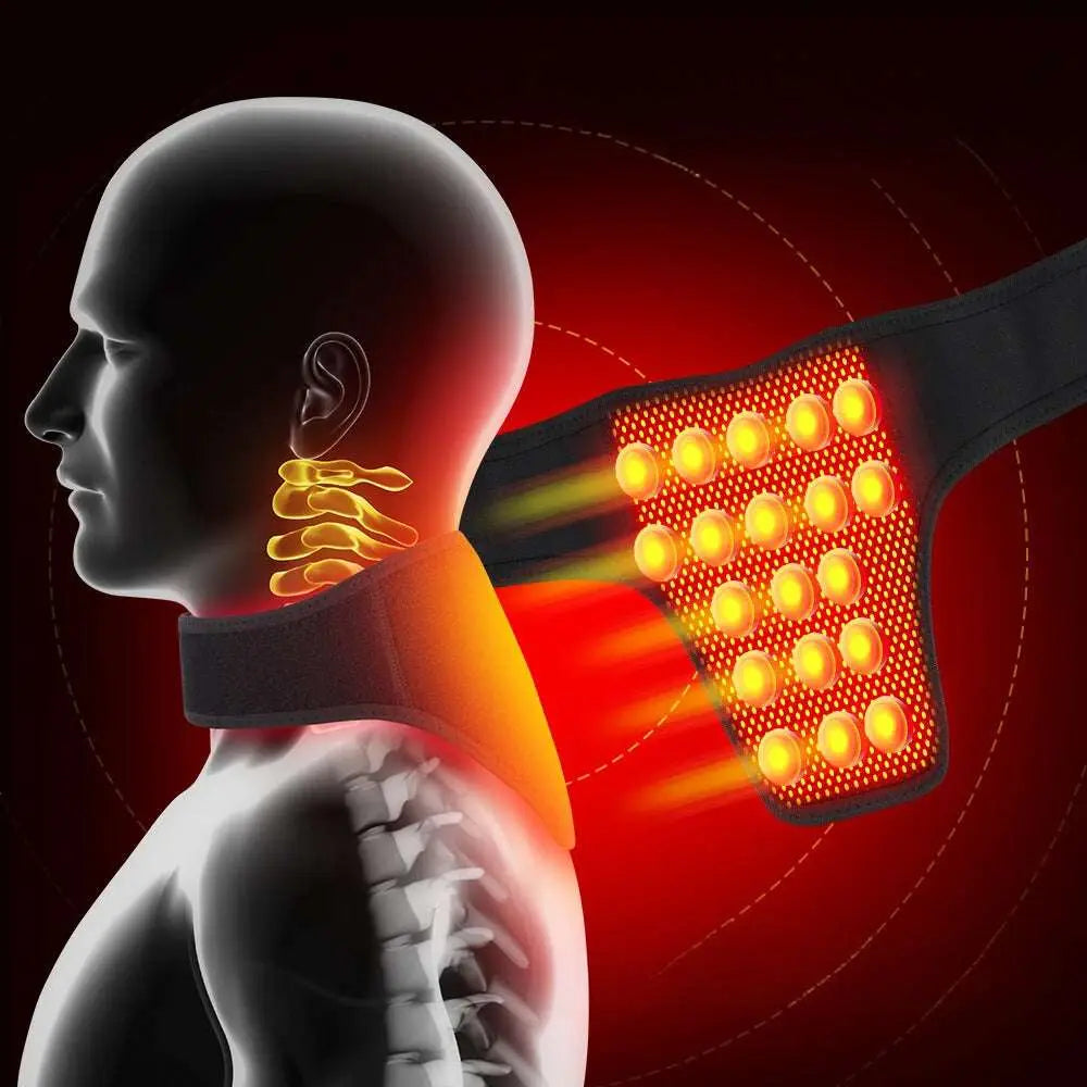 Coussin Chauffant Cervicales Magnétique - Coussea