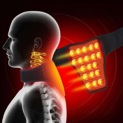 Coussin Chauffant Cervicales Magnétique - Coussea