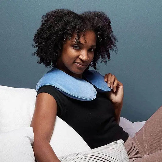 Coussin Graine De Lin Cervicale Chauffant - Coussea