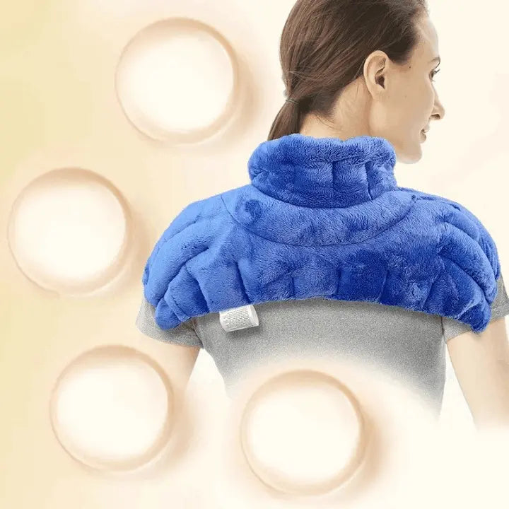 Coussin Graine De Lin Micro Onde Pour Cou - Coussea