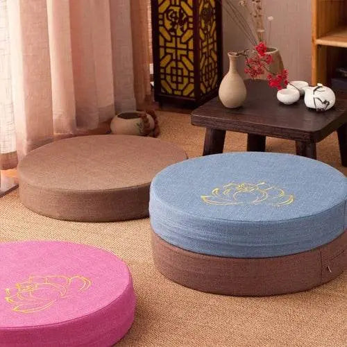 Coussin De Méditation Bouddhiste - Coussea