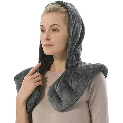 Coussin Graine De Lin Chauffant Avec Capuche - Coussea