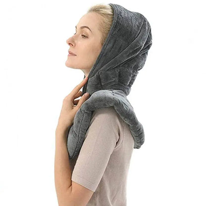 Coussin Graine De Lin Chauffant Avec Capuche - Coussea