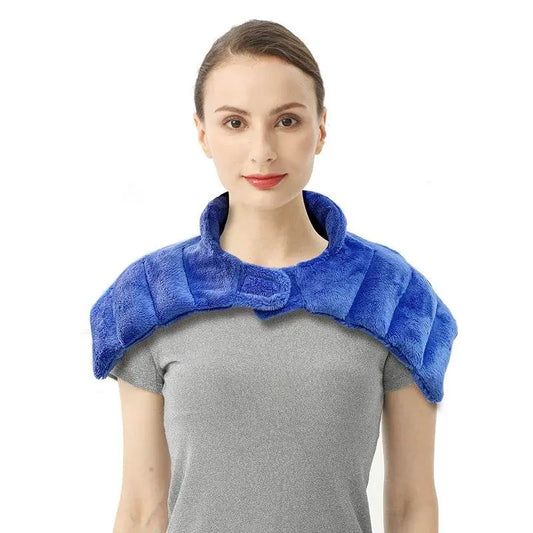 Coussin Graine De Lin Micro Onde Pour Cou - Coussea