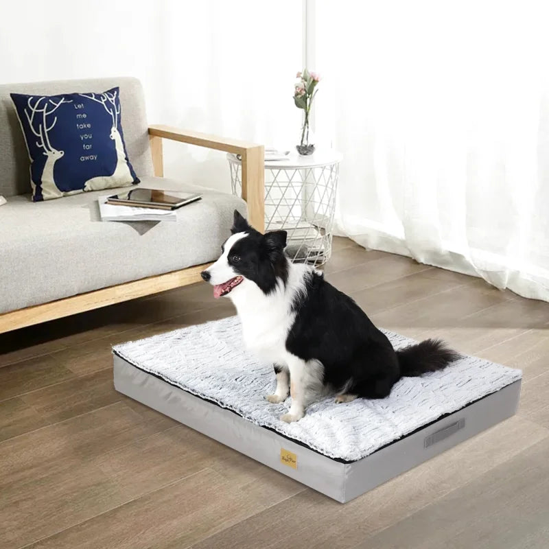 Lit Orthopédique À Mémoire De Forme Pour Chien - Coussea