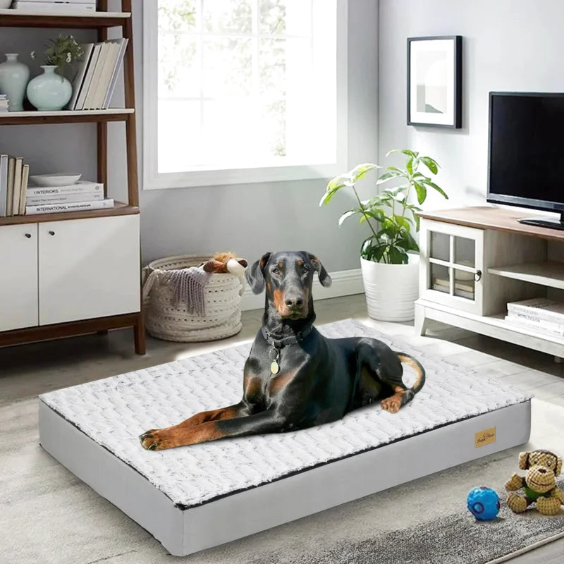 Lit Orthopédique À Mémoire De Forme Pour Chien - Coussea