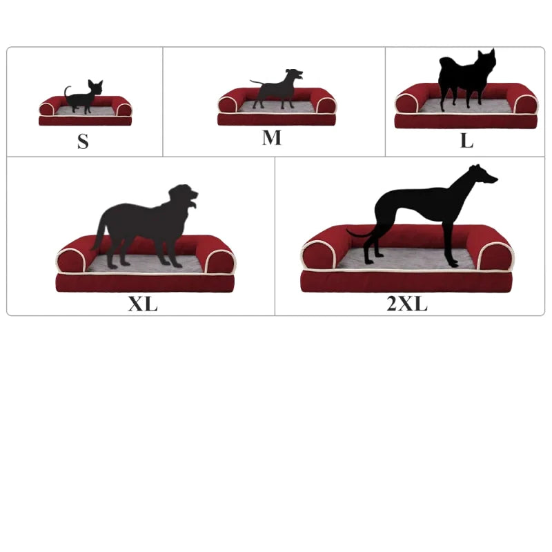 Lit Xxl À Mémoire De Forme Pour Chien - Coussea